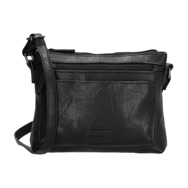 Beagles Čierna prešívaná crossbody kabelka „Nataly” 68563252