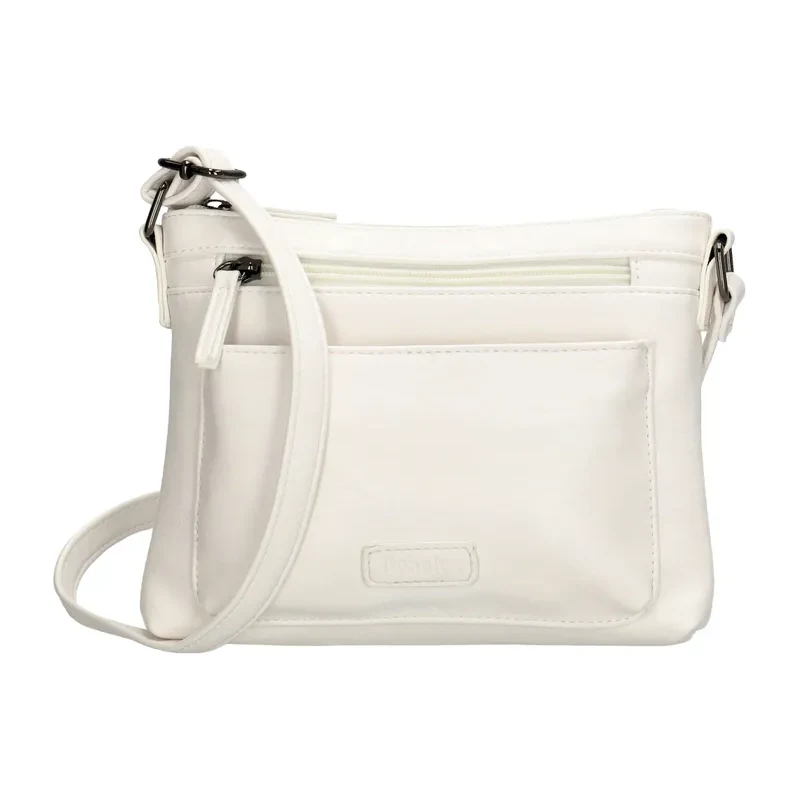 Beagles Biela prešívaná crossbody kabelka „Nataly” 68563255