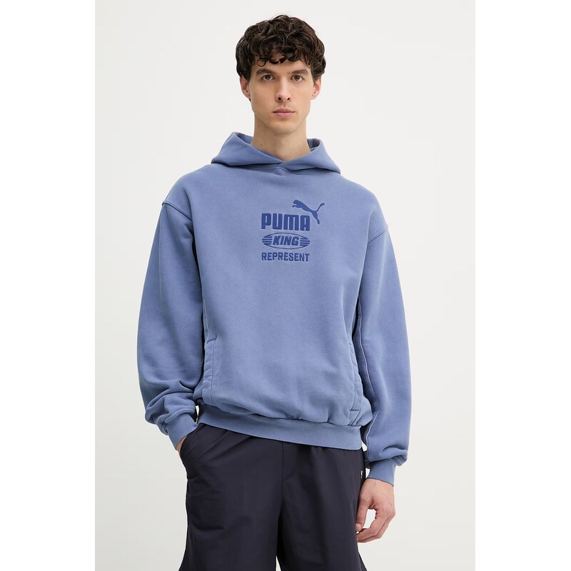 Bavlnená mikina Puma x REPRESENT 68263603