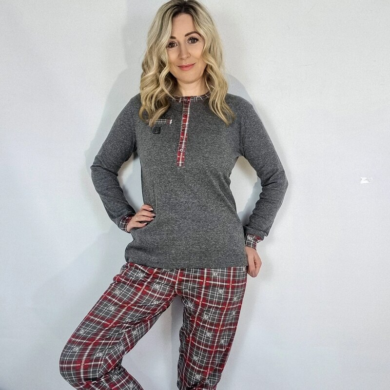 E-shop Pyžamo Laura Biagiotti W Grigio