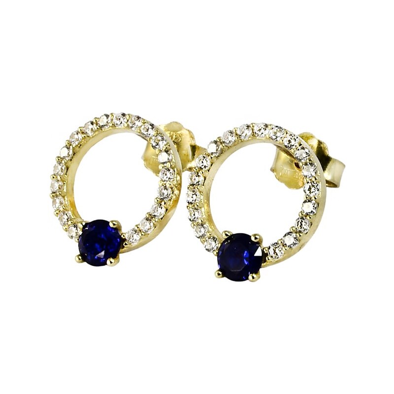 Zlaté náušnice Glare 1062 68563882