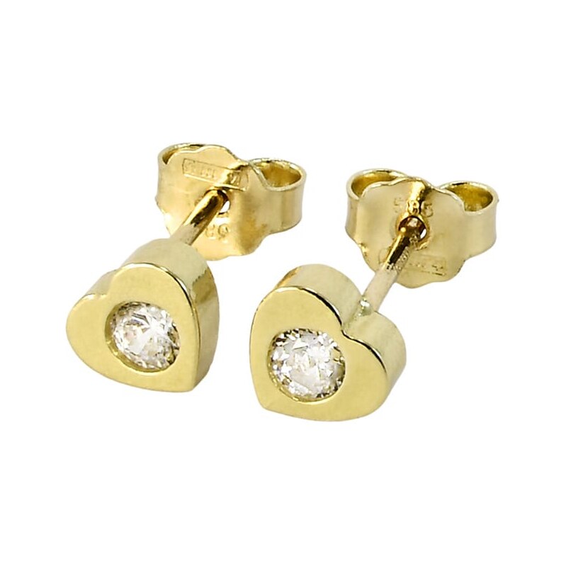 Zlaté náušnice Glare 1064 68563884