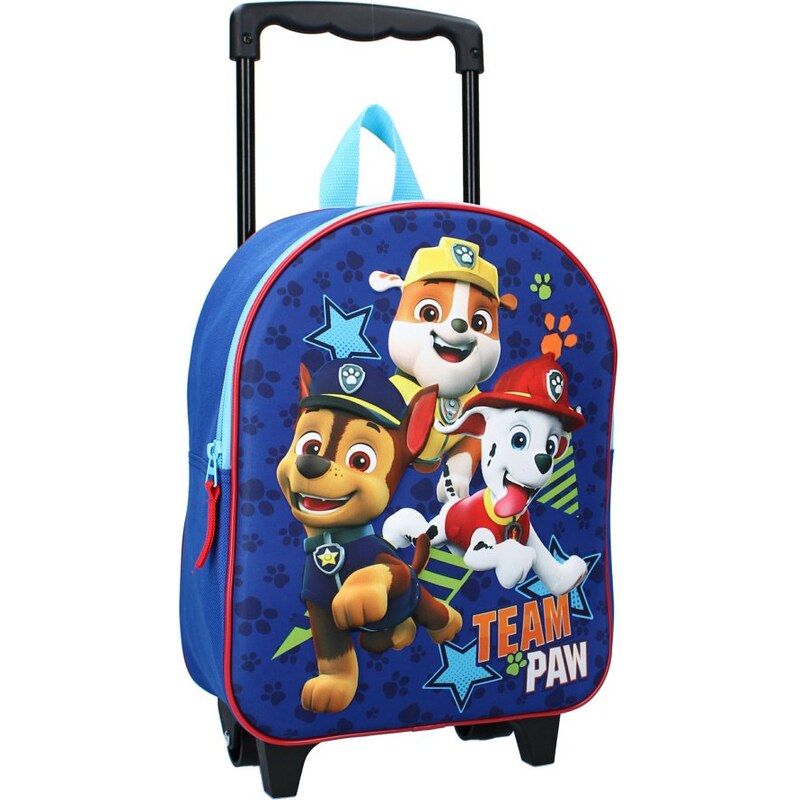 Vadobag Detský cestovný 3D kufor na kolieskach Paw Patrol 68566428