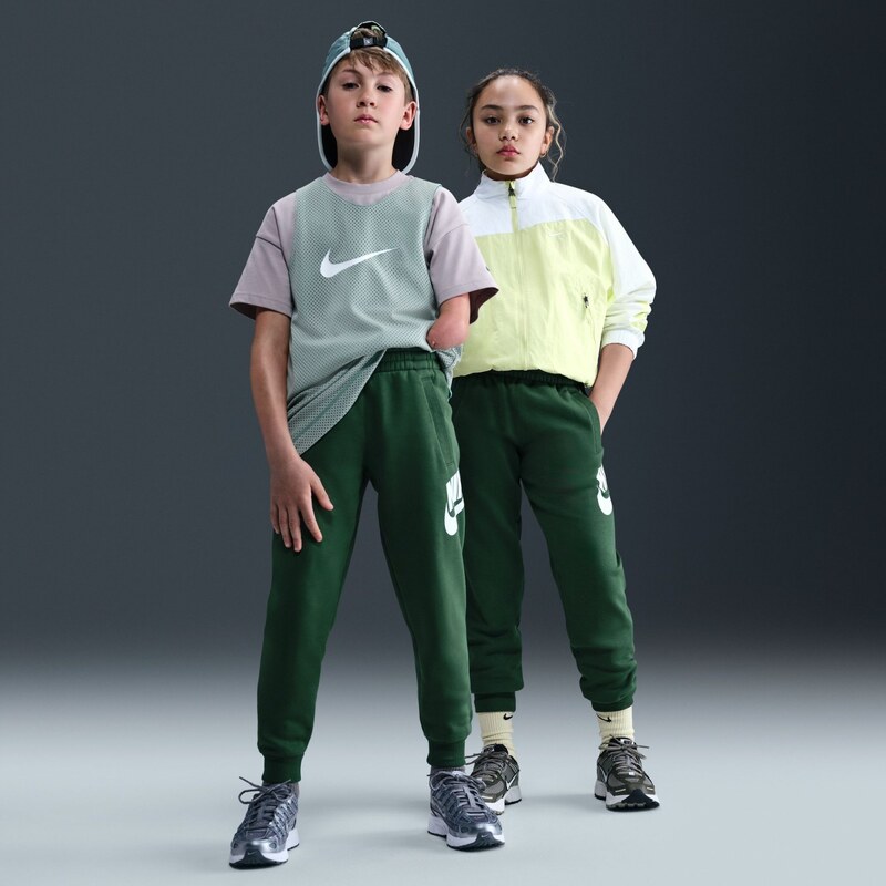 E-shop Nike Club Fleece Big Kids Joggers GREEN