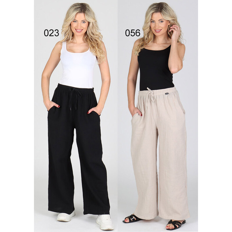 EVONA Dámske nohavice Alexa 023-čierna 2XL 68569626