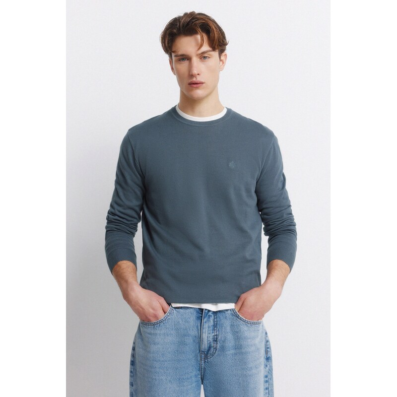 Pánsky sveter s logom Springfield 68571314