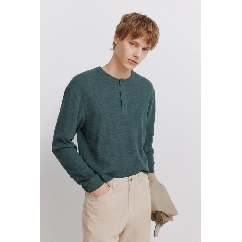 SPRINGFIELD Pánske tričko s dlhým rukávom 68571323