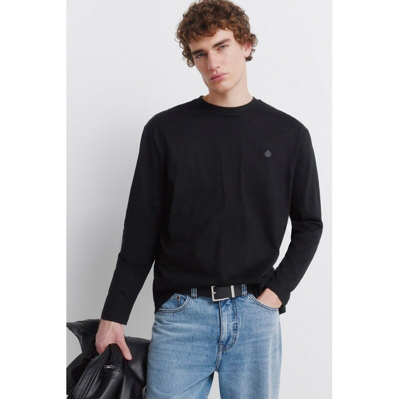 SPRINGFIELD Pánske tričko s dlhým rukávom 68571320