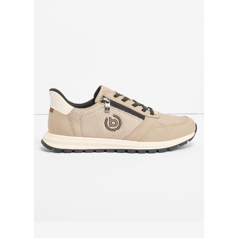 bonprix Nízke tenisky Bugatti, so zipsom, farba hnedá 68571292