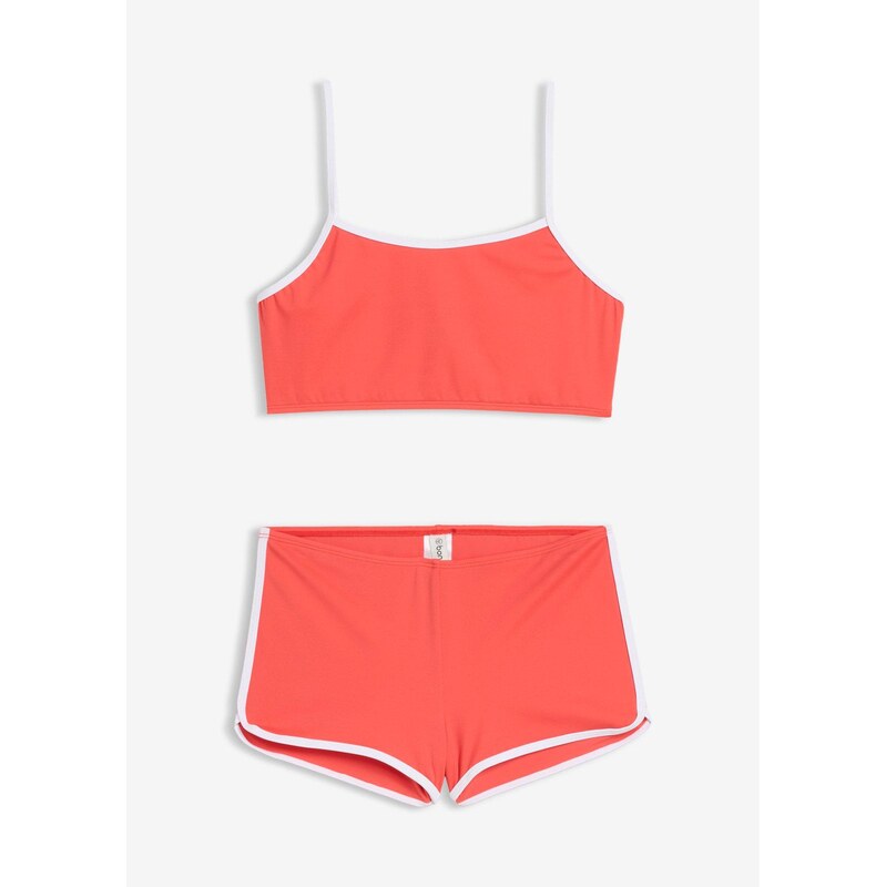 bonprix Bikiny s kontrastne sfarbenými prešívaniami (2-dielne), farba 68571648