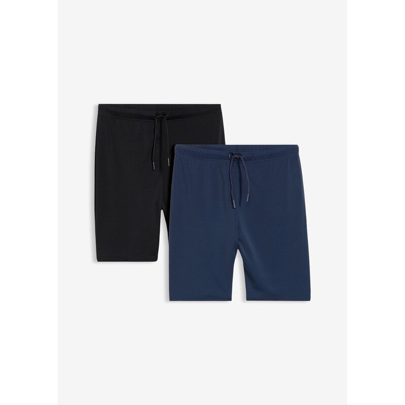 E-shop bonprix Kúpacie šortky, priliehavý strih (2 ks v balení), farba
