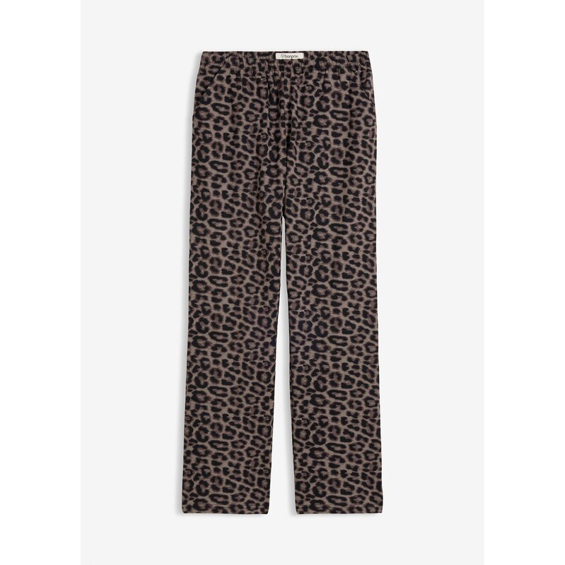 bonprix Tepláky z bavlneného mixu, farba čierna 68571740