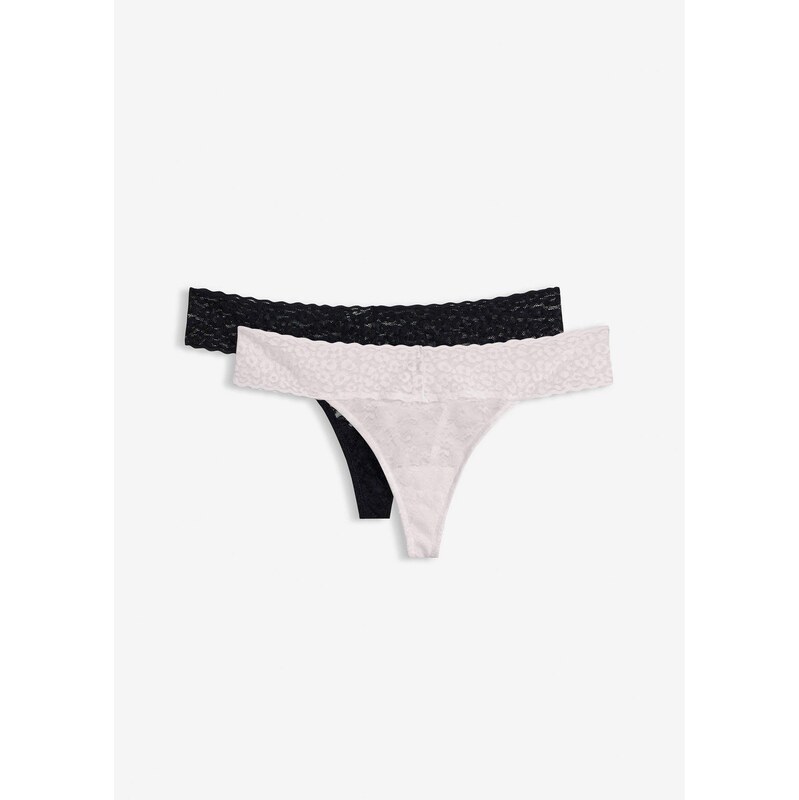 E-shop bonprix Tangá (2 ks), farba biela