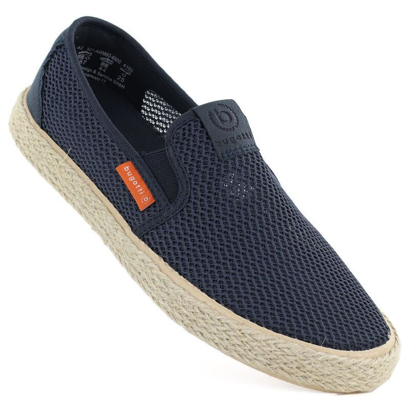 Pánska obuv Bugatti TT153055 dark blue espadrilles 68572722