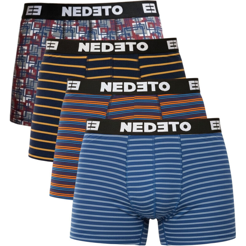 4PACK pánske boxerky Nedeto viacfarebné (4NBV2) 68573199