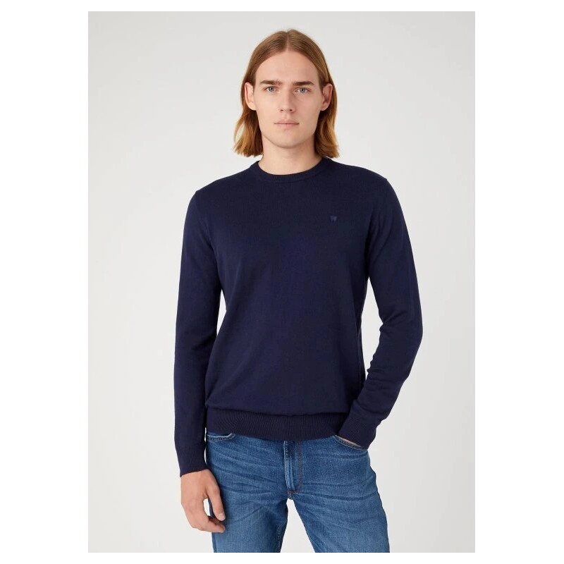 Pánsky sveter WRANGLER CREWNECK KNIT 112343109 68574789