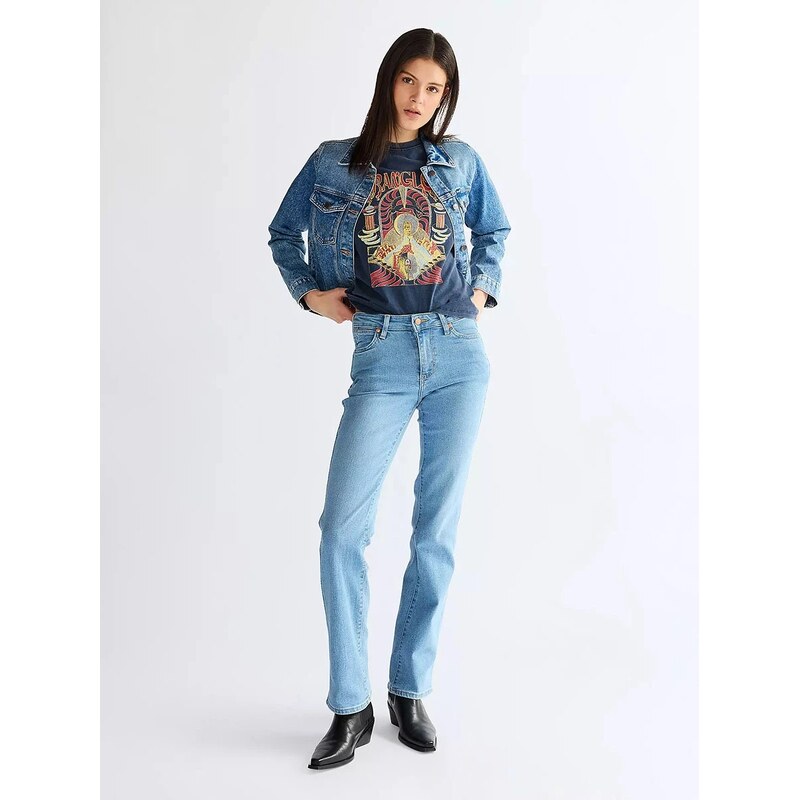 Dámske džínsy WRANGLER BOOTCUT HAZEL 112378903 68574819