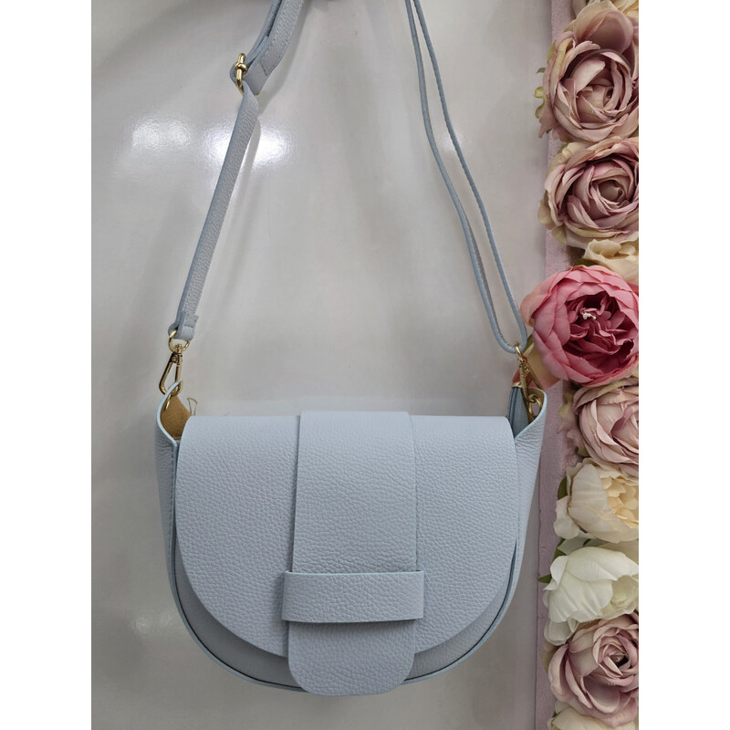 E-shop Katrins Fashion Štýlová modrá Crossbody kabelka Vera Italy