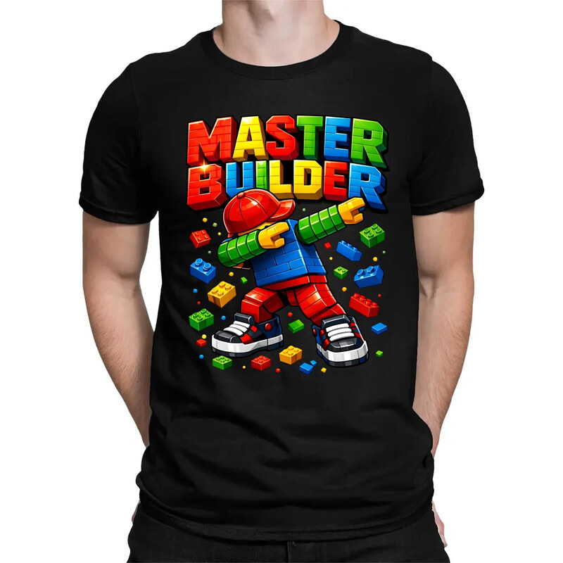 E-shop Garibald Master builder - pánske tričko s potlačou