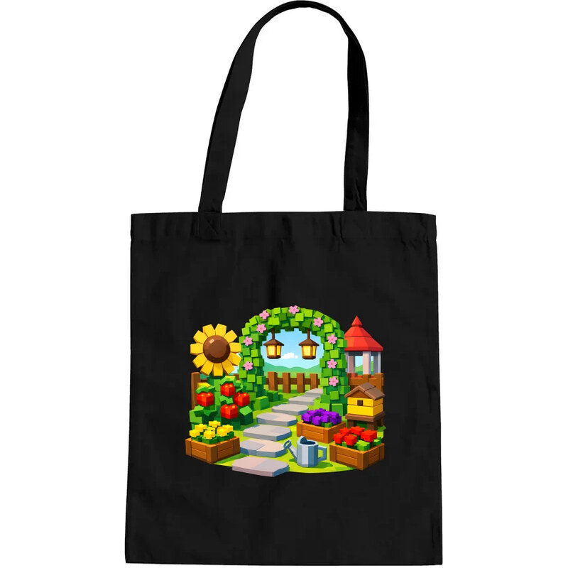 E-shop Garibald Grow a garden - taška s potlačou