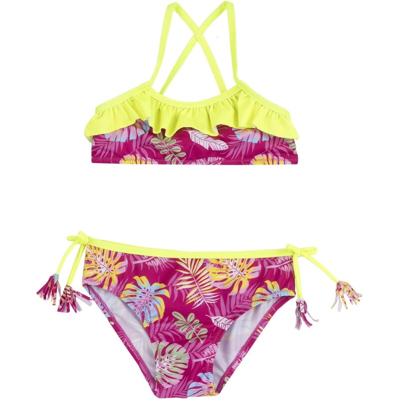Chicco Bikiny neónovo žltá / fuksia 68580064
