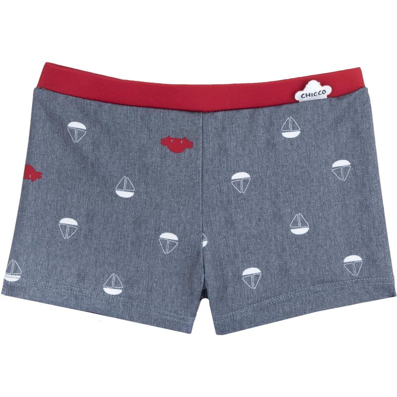 Chicco Plavecké šortky modrá / červená / biela 68580104