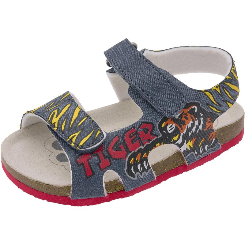 Chicco Otvorená obuv Fayer tmavomodrá / žltá / oranžová / červená 68580392