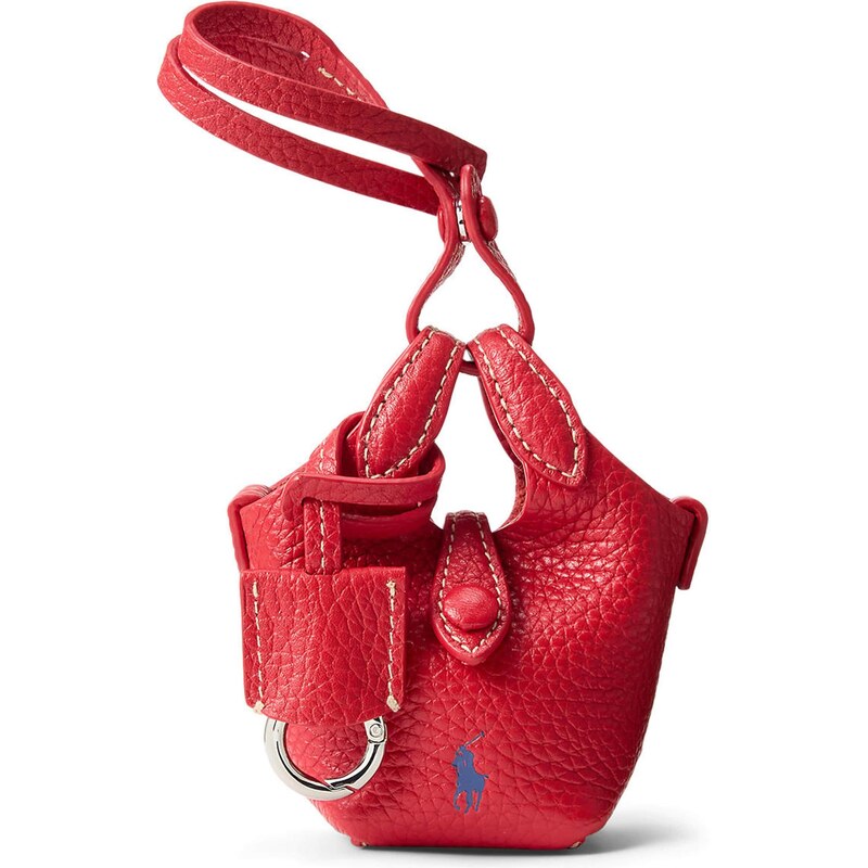 E-shop Polo Ralph Lauren Prívesky na kľúče SHINY DRUM PEBBLE červená