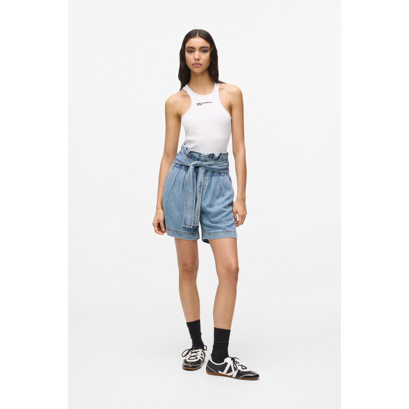 E-shop ŠORTKY KARL LAGERFELD JEANS KLJ HR DENIM BELT SHORT