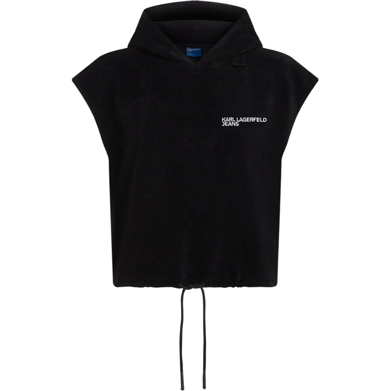 E-shop MIKINA KARL LAGERFELD JEANS KLJ RELAXED SLESS HOODIE