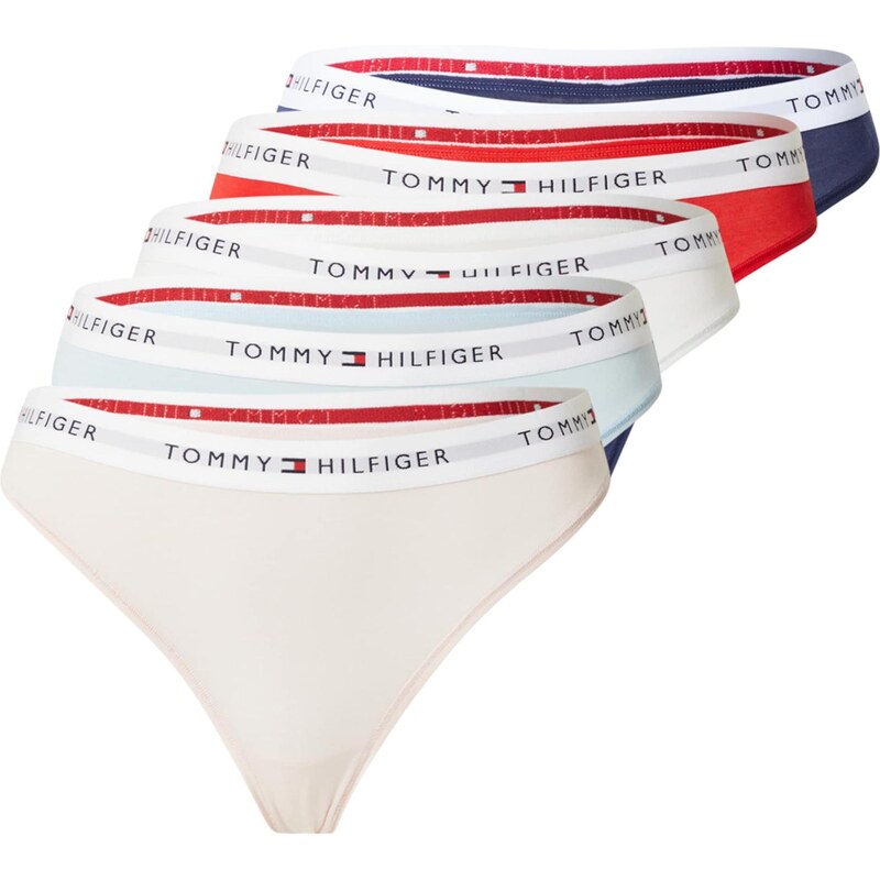 E-shop Tommy Hilfiger Underwear Tangá námornícka modrá / pastelovo