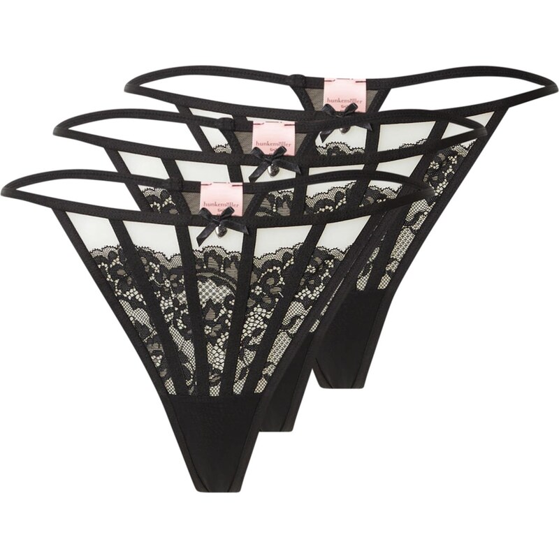 E-shop Hunkemöller Tangá Maxime čierna