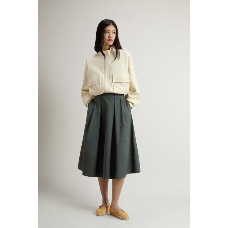 SUKŇA WOOLRICH COTTON POPLIN SKIRT 68580320