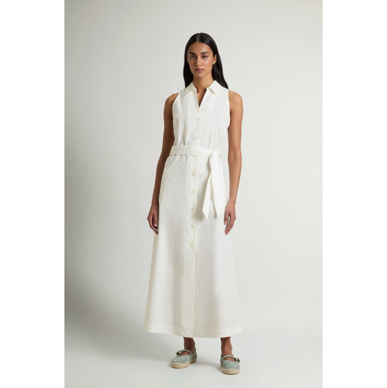ŠATY WOOLRICH COTTON POPLIN SHIRT DRESS 68580342