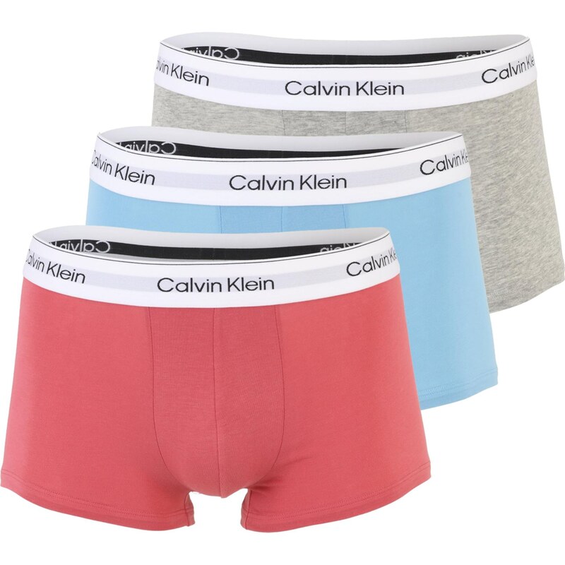 Calvin Klein Underwear Boxerky svetlomodrá / sivá melírovaná / pitaya 68584164