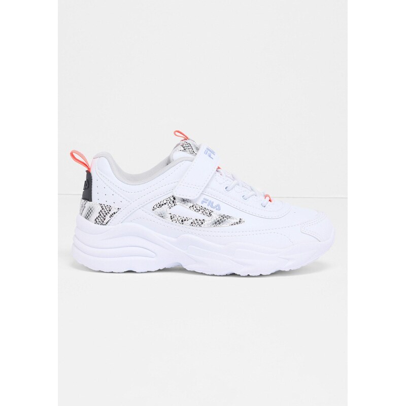 bonprix Detské nízke tenisky Fila na suchý zips, farba biela 68572050