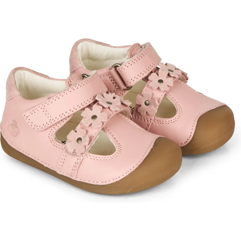 E-shop Detské kožené sandálky Bundgaard Petit Summer Flower Vintage