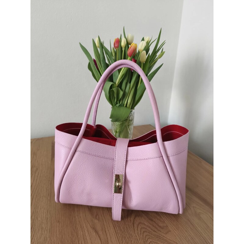 Laura Biaggi kožená Shopper kabelka TS66-6800 68593779