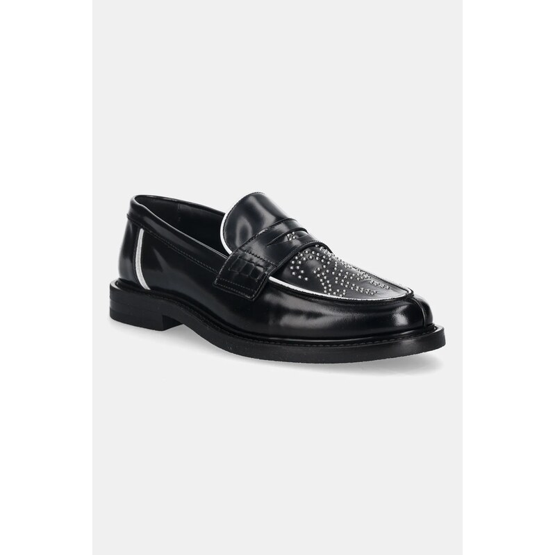 E-shop Kožené poltopánky Filling Pieces Loafer Gowtu Studs