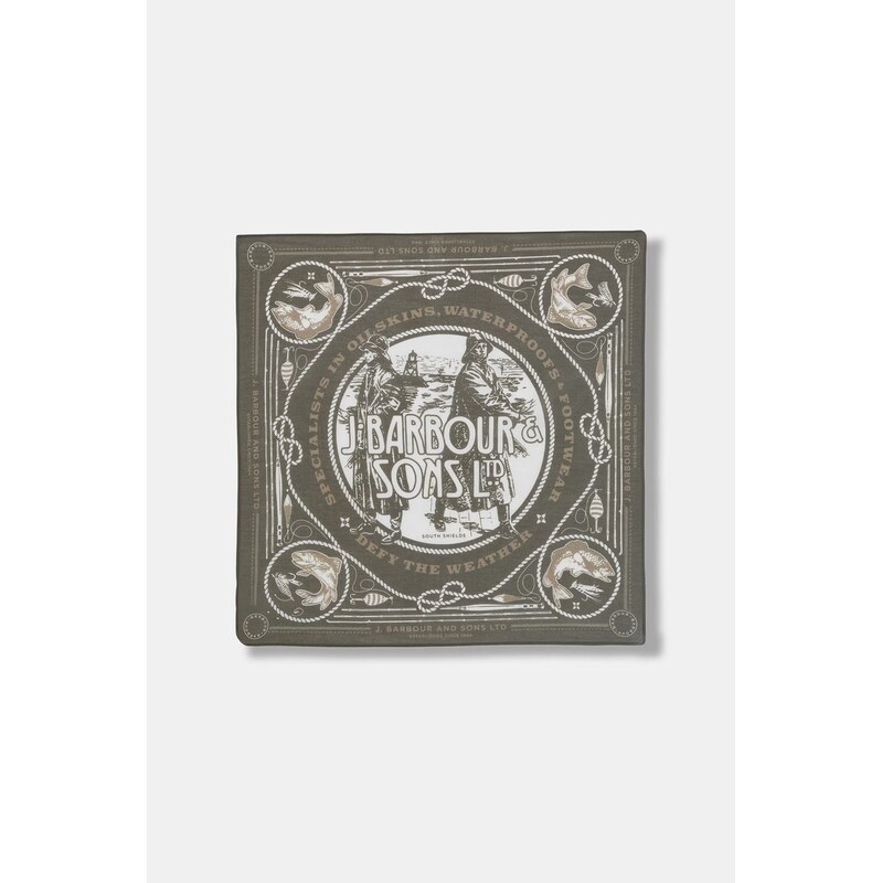 Barbour bandana dámska bavlnená 68593221