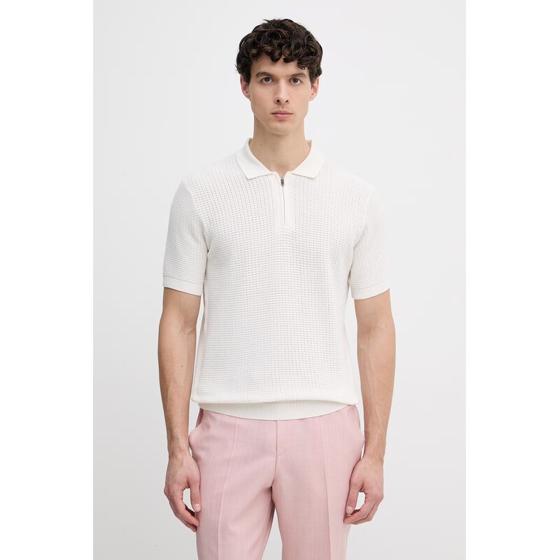 Joop! úpletové polo tričko pánske bavlnené 68592968