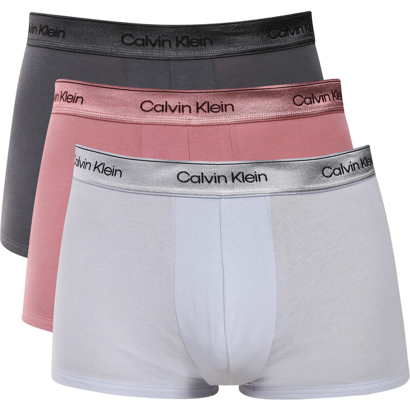 3PACK pánske boxerky Calvin Klein viacfarebné (NB4575-4XM) 68593711