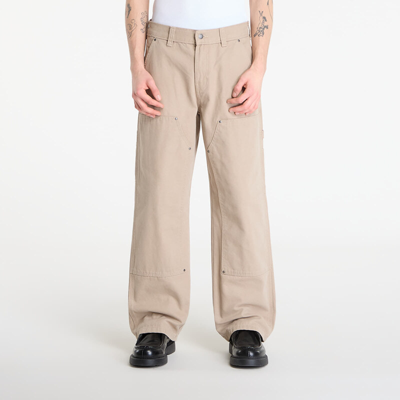 Džínsy Dickies Double Knee Canvas Carpenter Pants Desert W31/L34 68593780