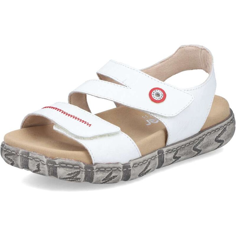 E-shop Dámske sandále RIEKER V5151-80 biela S6