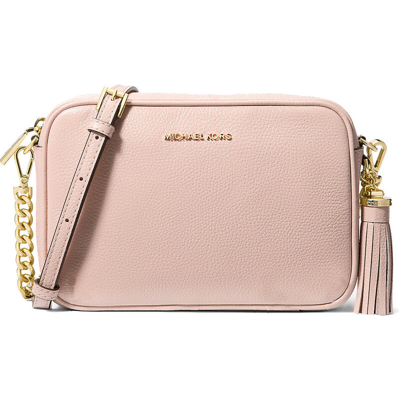 E-shop Michael Kors kožená kabelka Jet Set Crossbody růžová