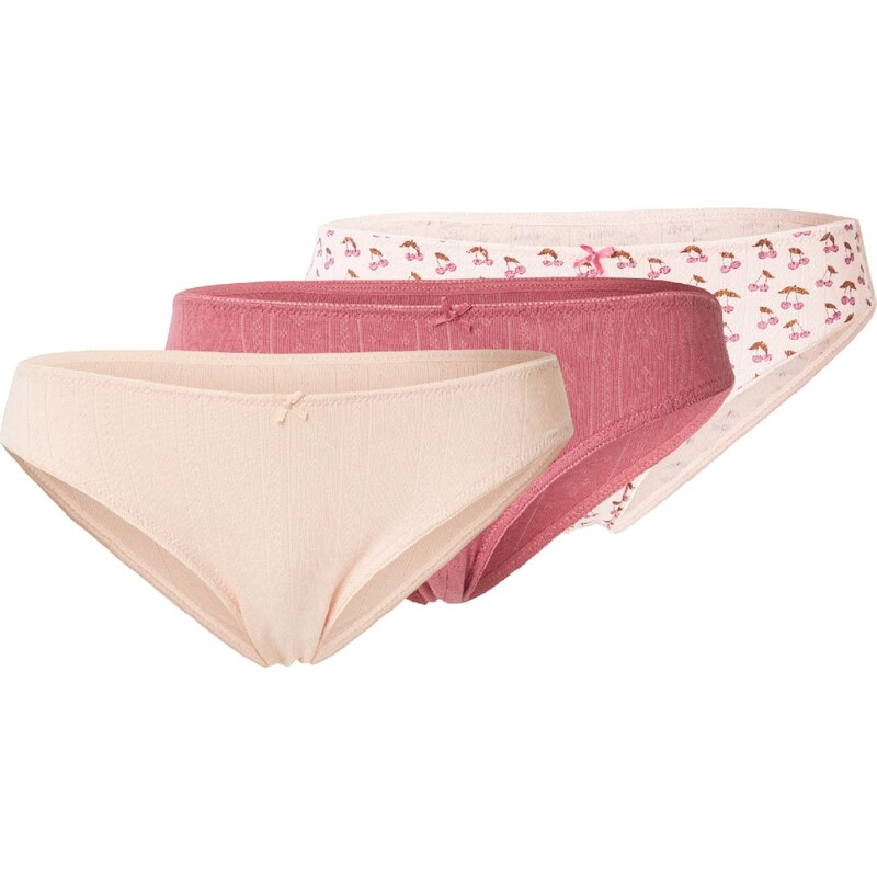 ETAM Nohavičky Jolly hnedá / purpurová / rosé / púdrová 68597915