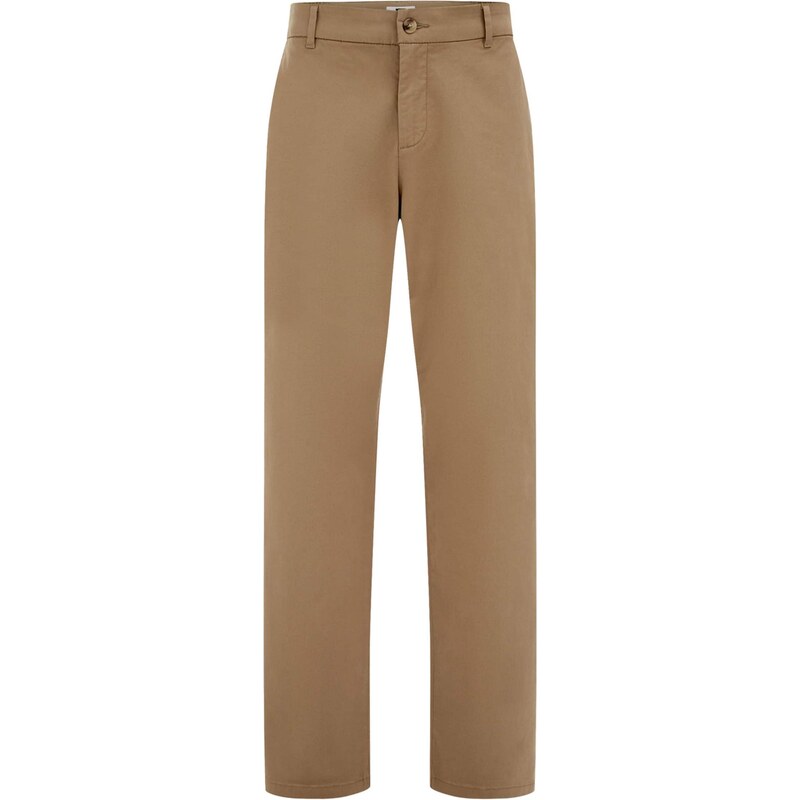 WE Fashion Chino nohavice hnedá 68597985