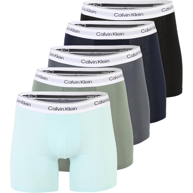 E-shop Calvin Klein Underwear Boxerky námornícka modrá / vodová /