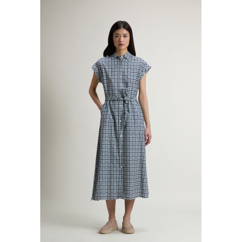 ŠATY WOOLRICH COTTON VISCOSE CHEMISIER DRESS 68580340