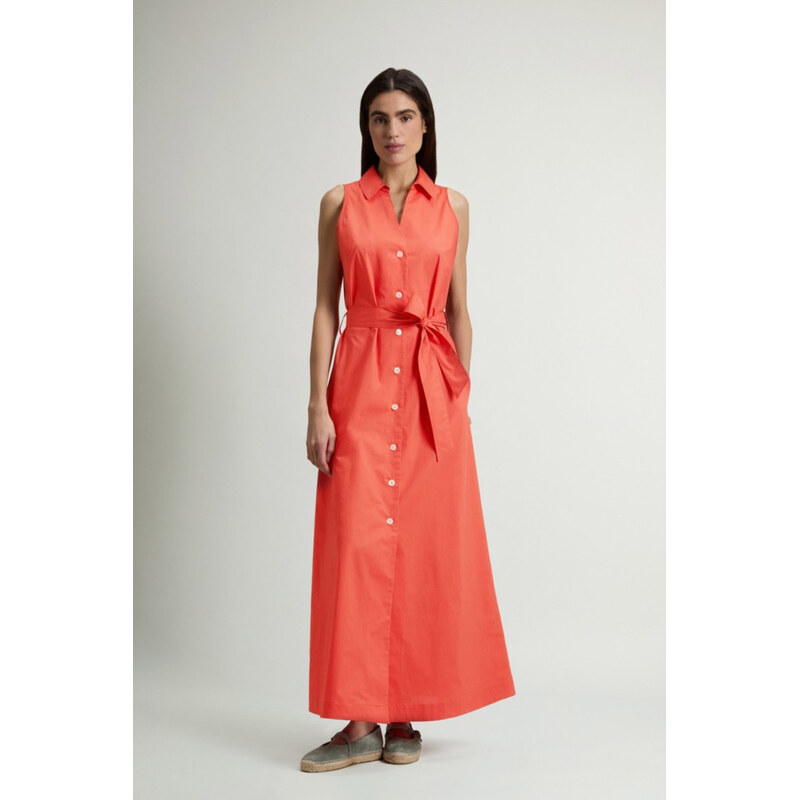 ŠATY WOOLRICH COTTON POPLIN SHIRT DRESS 68599867
